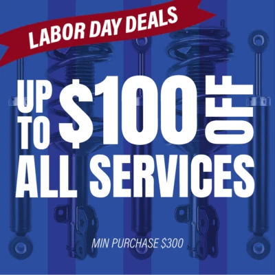 UP TO $100 OFF ALL SERVICES